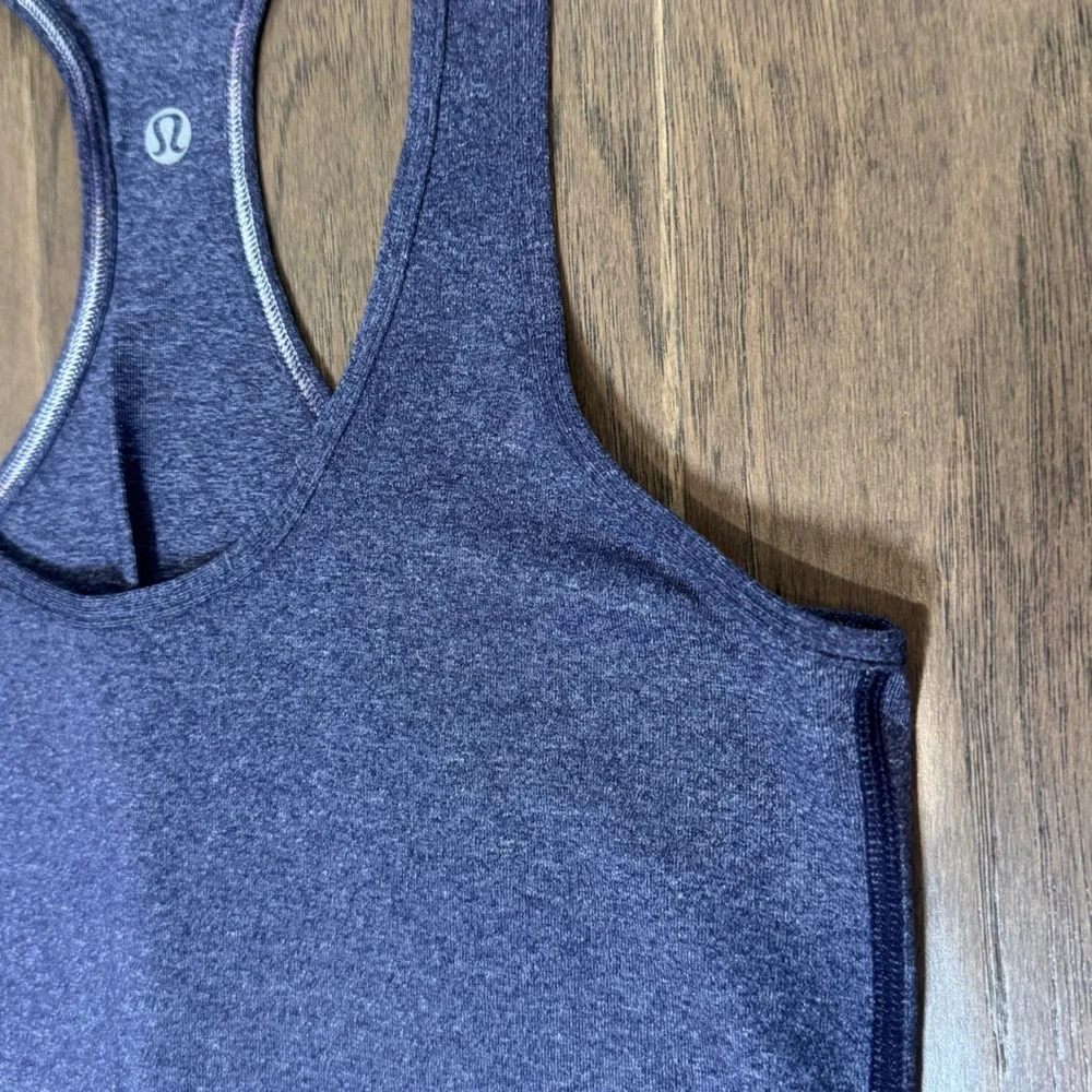 Lululemon Heather Purple Tank Top - Picture 6 of 8
